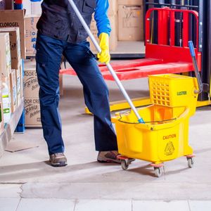 Mapping the floor — Waterbury, CT — Dependable Cleaning Service CT