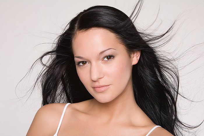 Portrait of a young woman