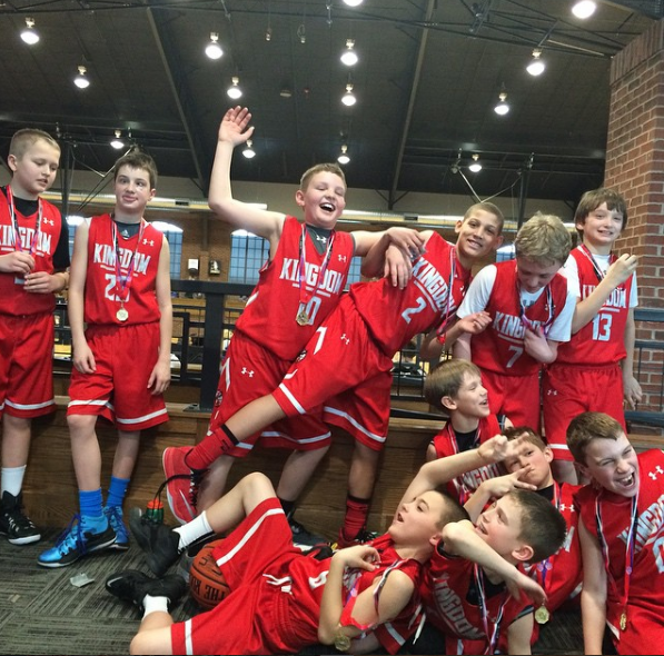 Kingdom Basketball Team Kids