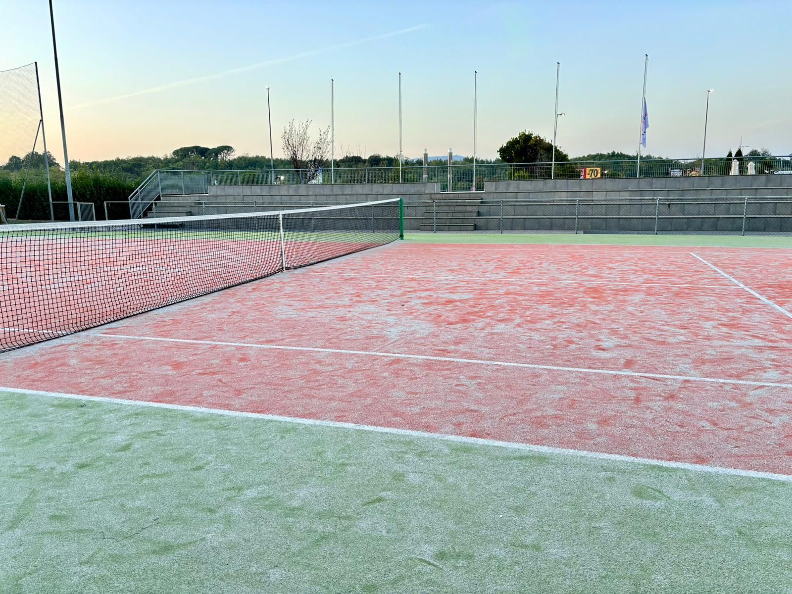 vista laterale campo