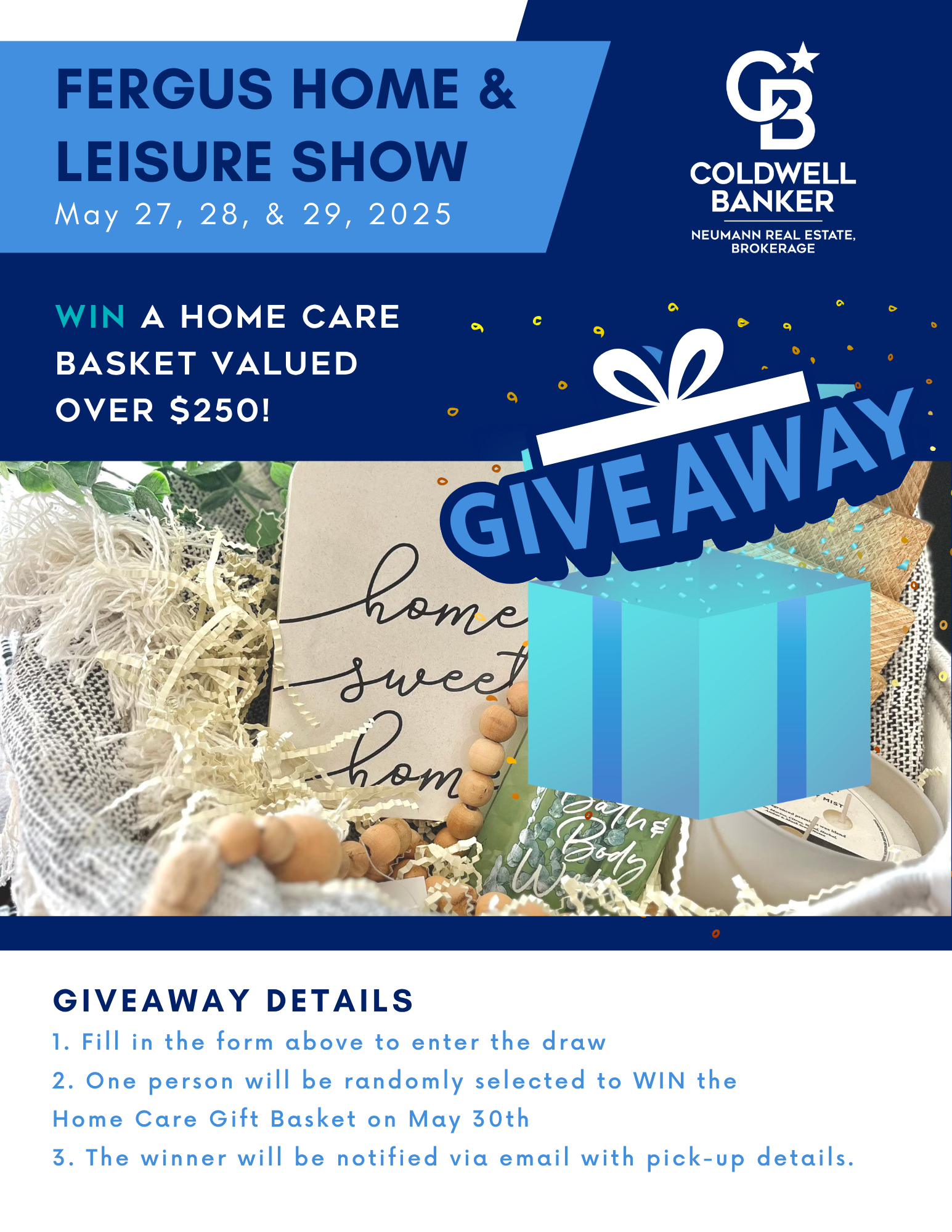 Fergus Home and Leisure Show / The Giveaway Entry