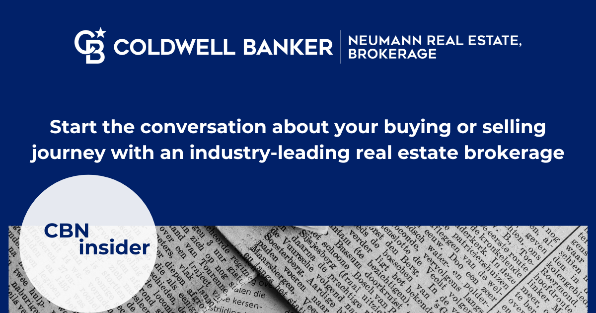 CBN Insider Coldwell Banker Neumann Real Estate Brokerage