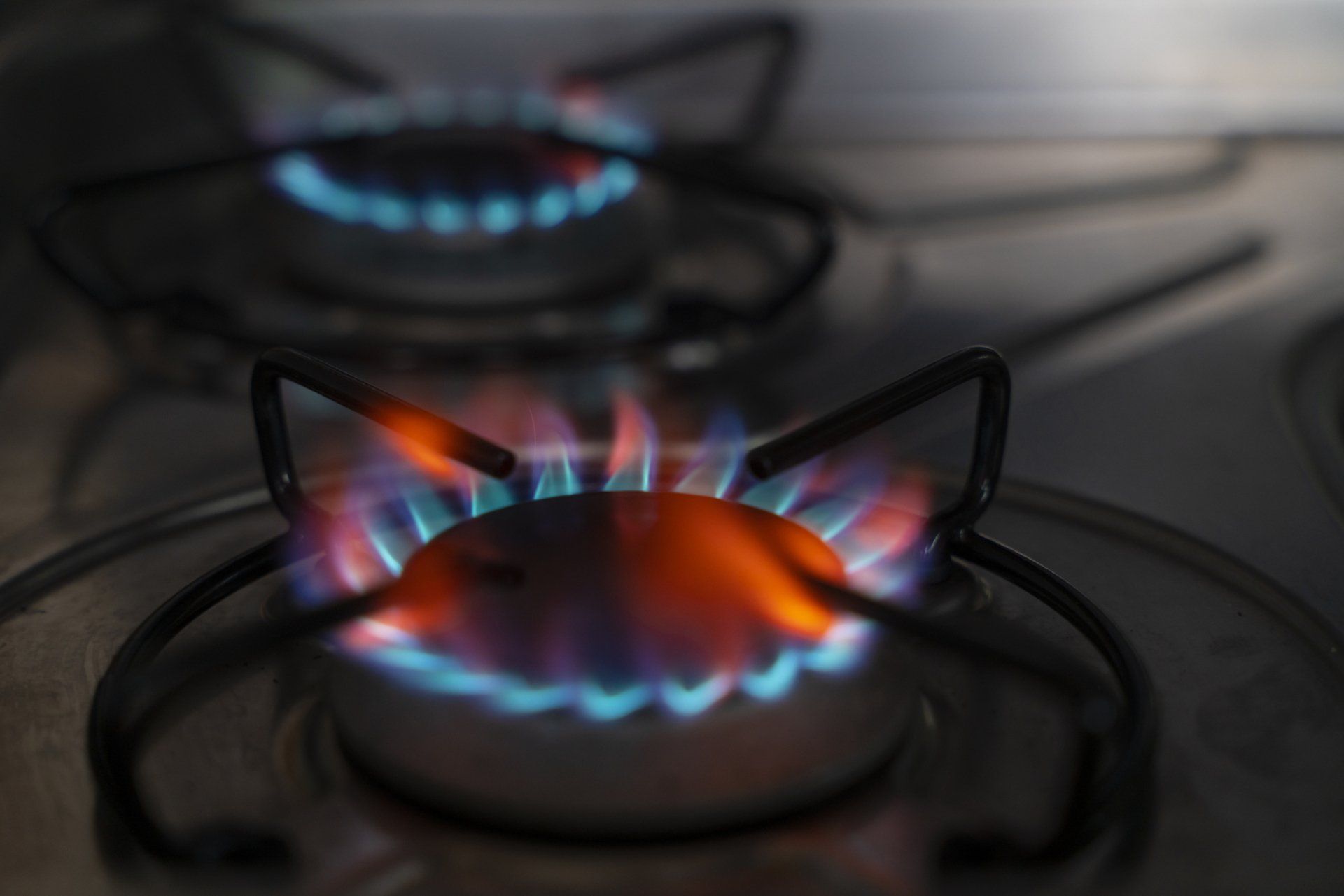 Burning Gas Stove Burners — Northern Brisbane, QLD — Ritchie Plumbing & Gas