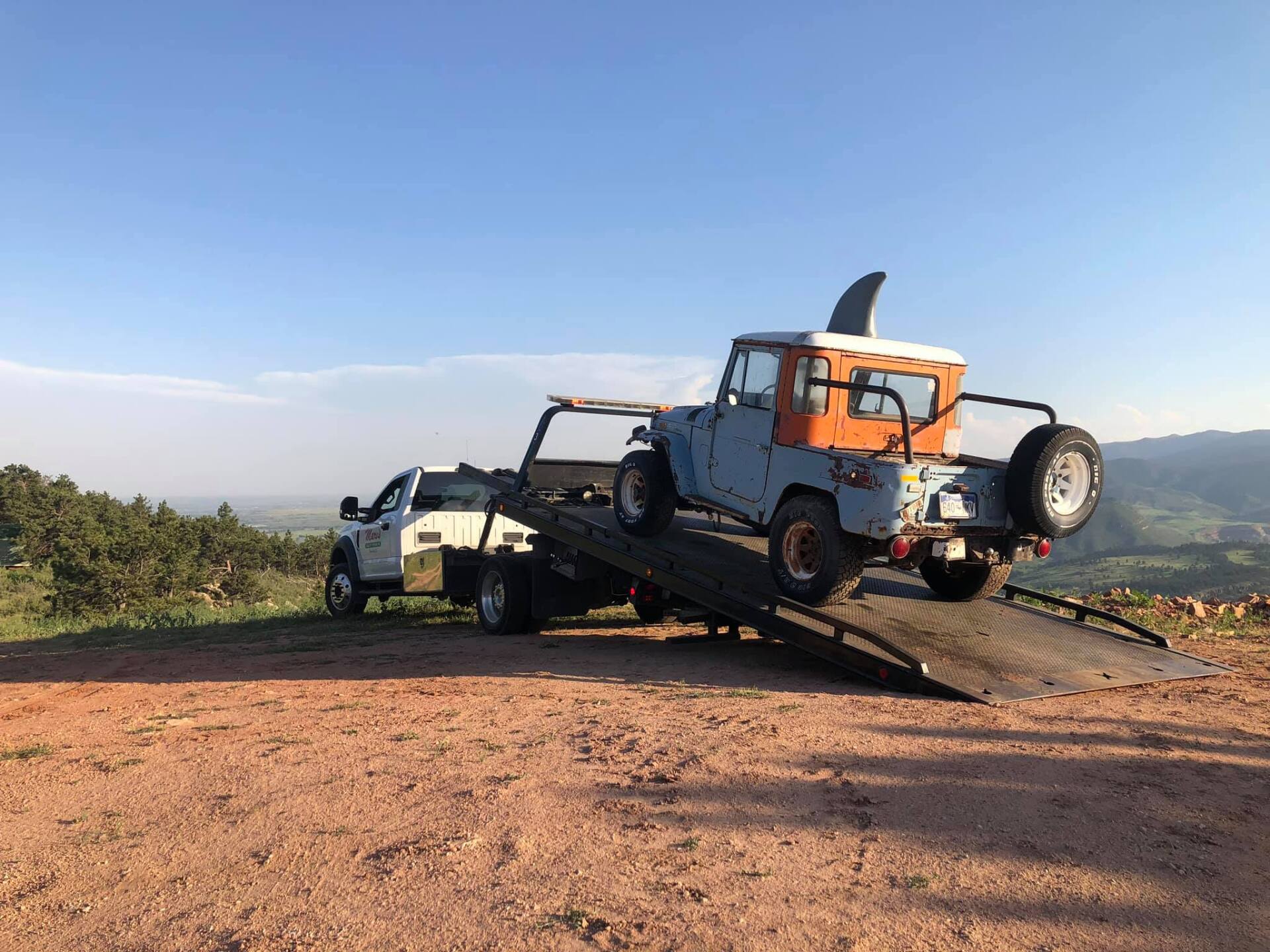 Impounded Vehicle — Boulder, CO — Marv’s Quality Towing Inc