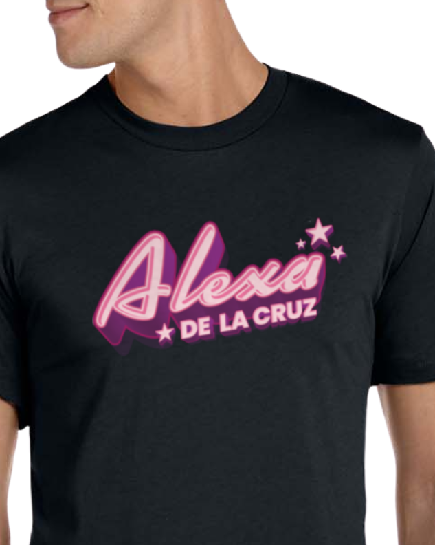 Alexa De La Cruz Logo T-Shirt - Black