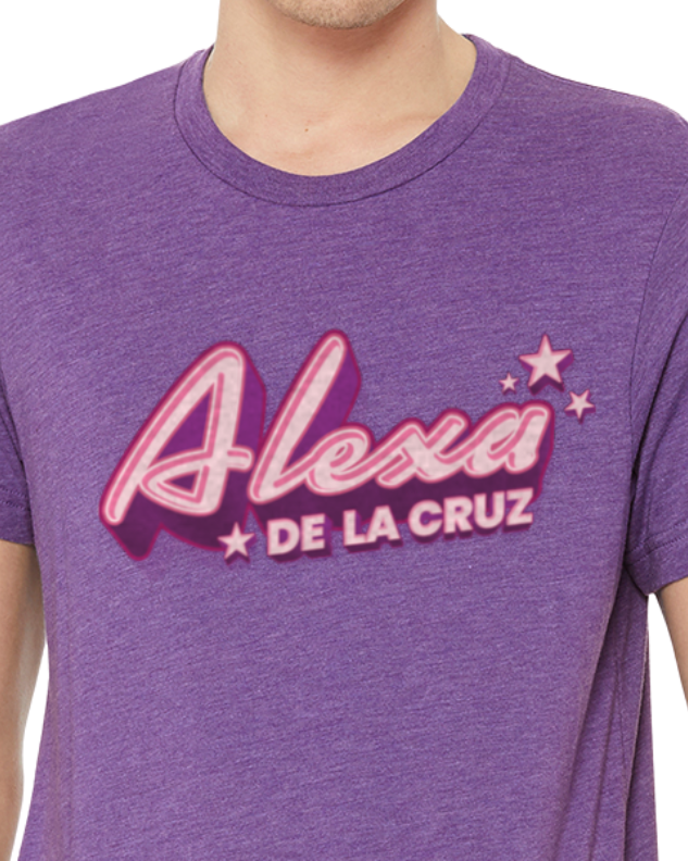 Alexa De La Cruz Logo T-Shirt - Purple