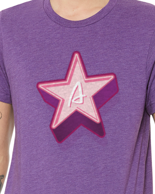 Alexa De La Cruz STAR T-Shirt - Purple