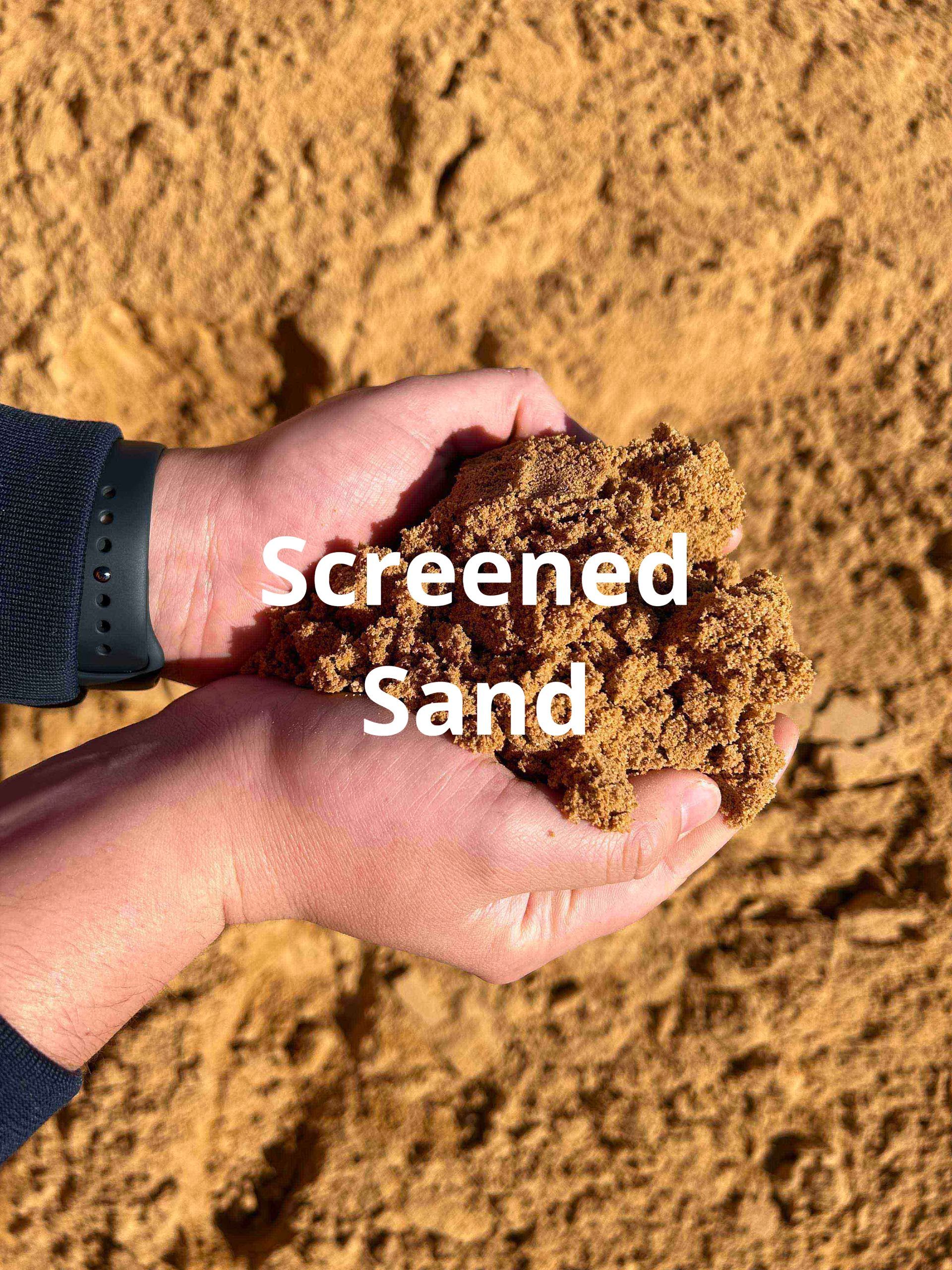 Screened Sand — Bairnsdale, VIC — T & K Jarvis