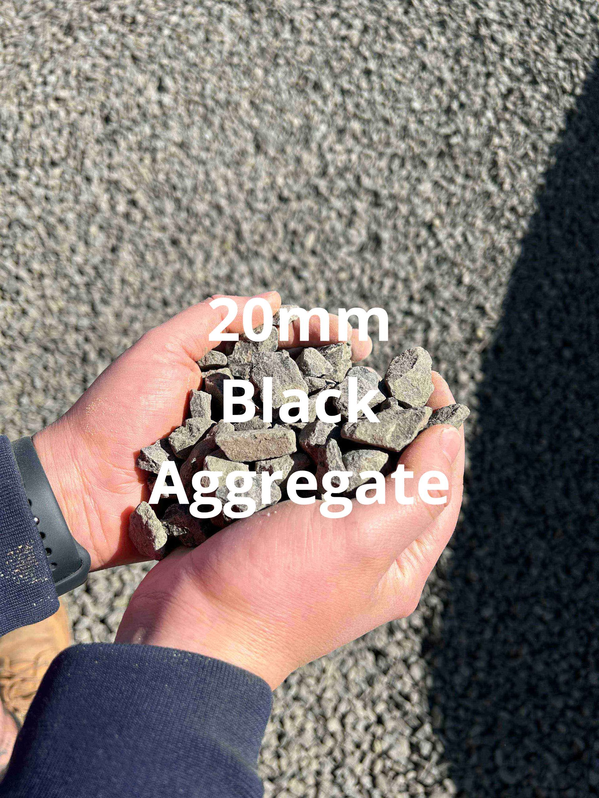 Black 20mm Rock — Bairnsdale, VIC — T & K Jarvis