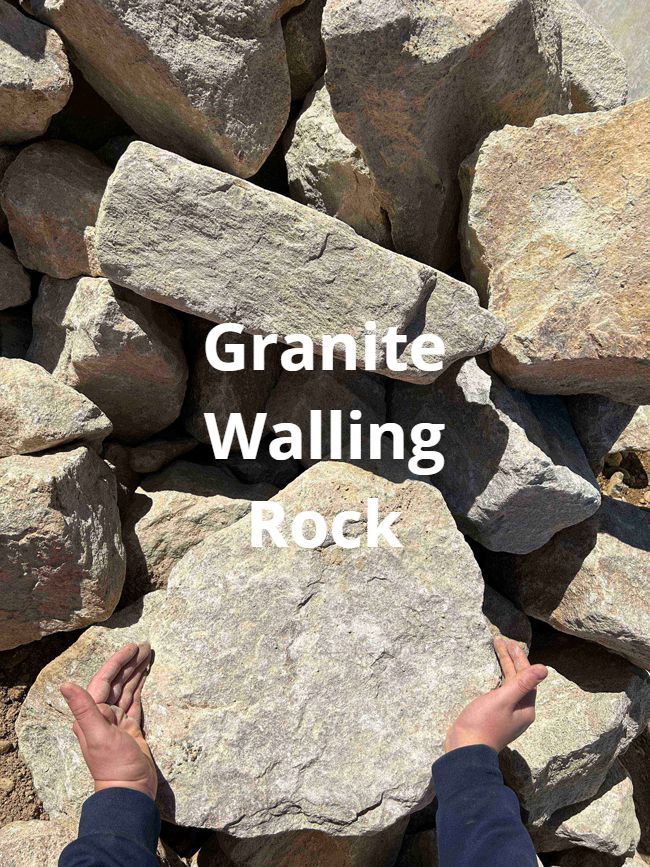 Granite Walling Rock — Bairnsdale, VIC — T & K Jarvis