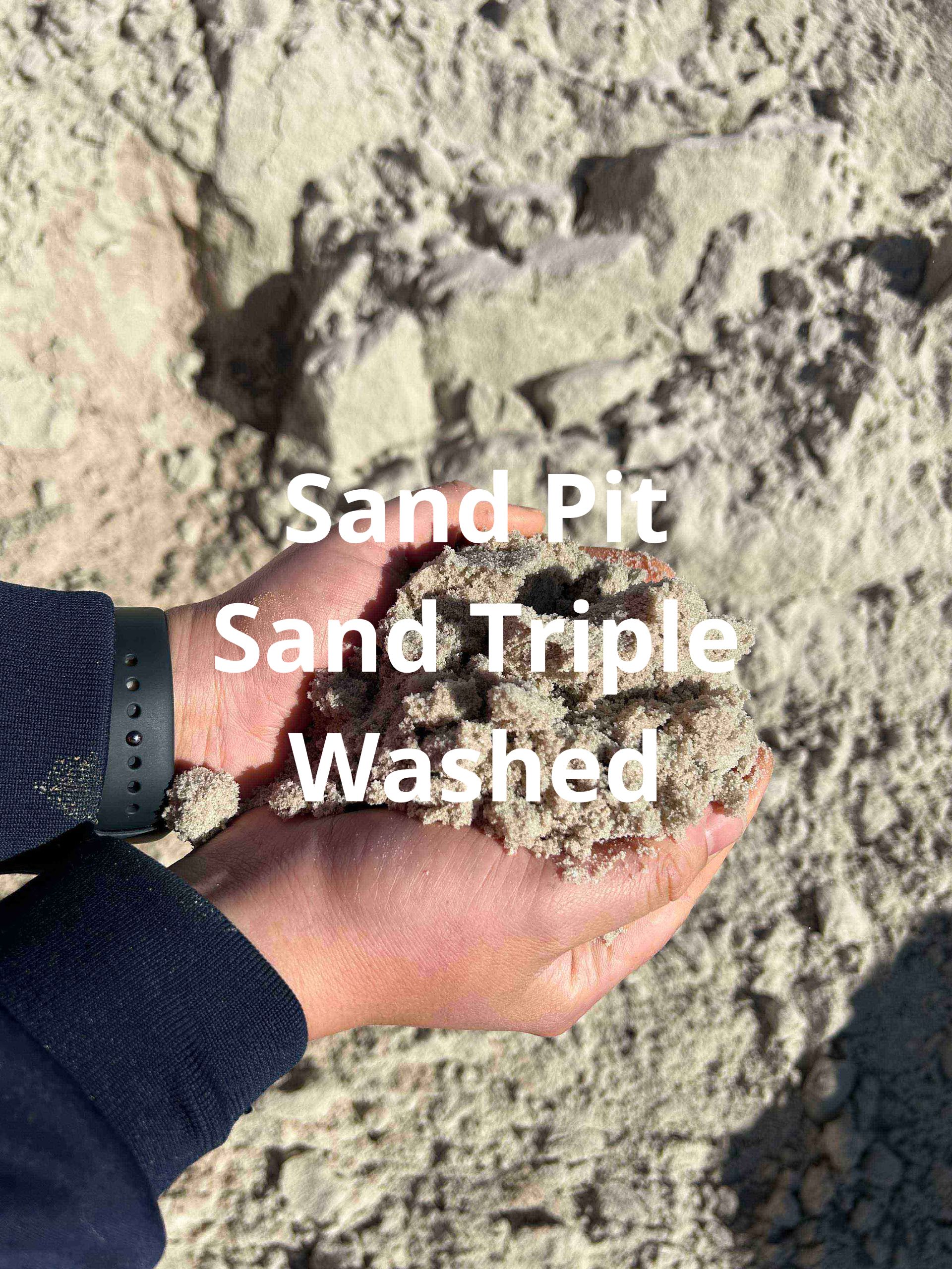 Triple Washed Sand Pit — Bairnsdale, VIC — T & K Jarvis