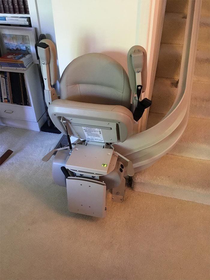 Newly Installed Stair Lift