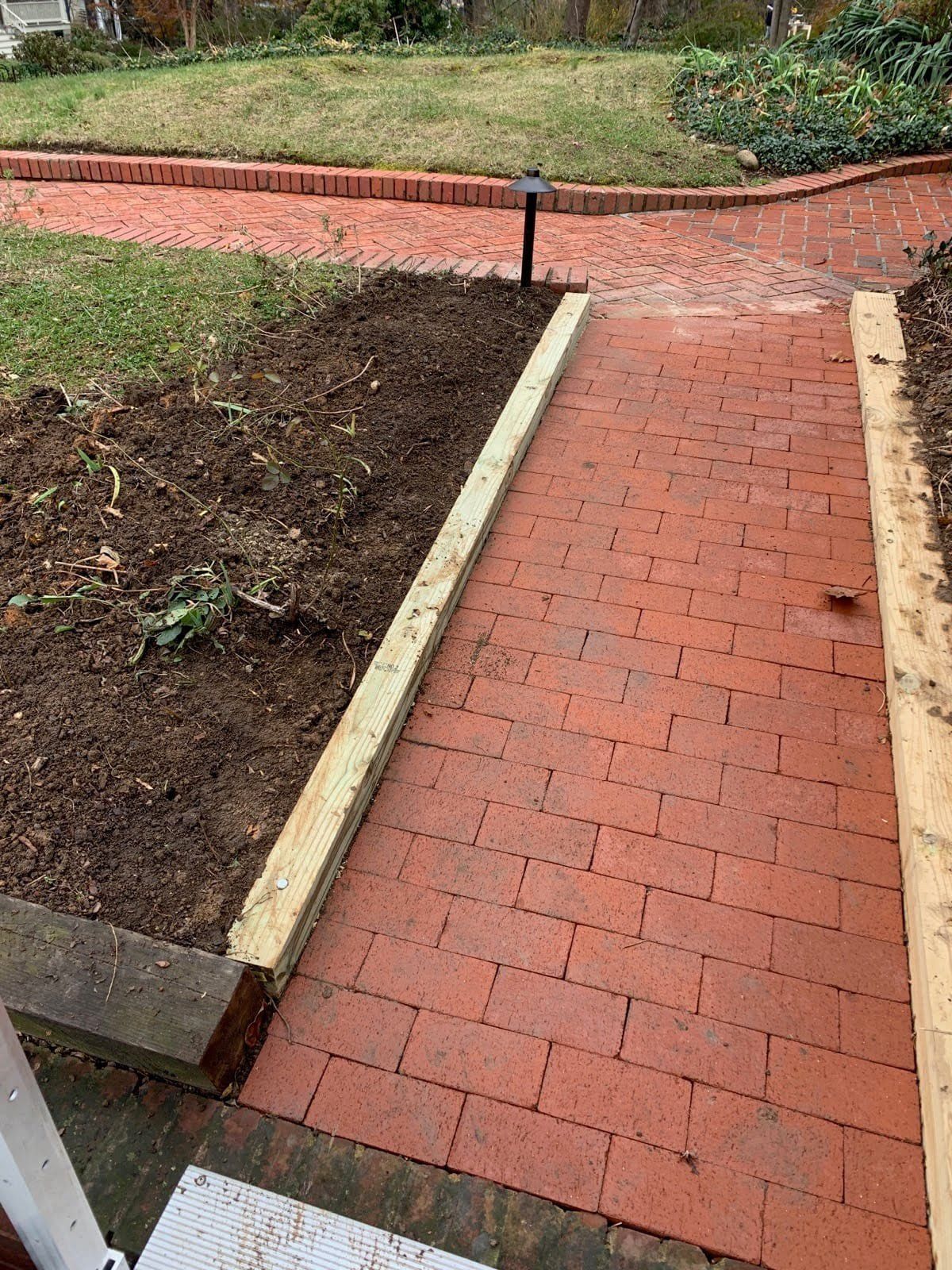 Clean Brick Walkways