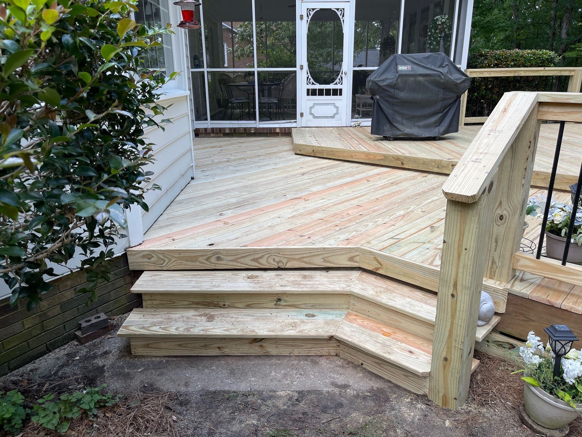 There is a large rock in the middle of a pile of rocks.