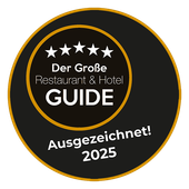 Auszeichnung für Qualität und Regionalität. Der Große Guide für Restaurant und Hotel