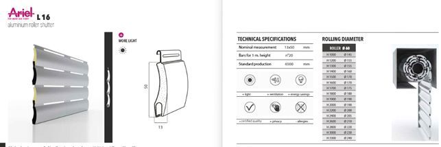 dettagli avvolgibili Fea Trade Pistoia