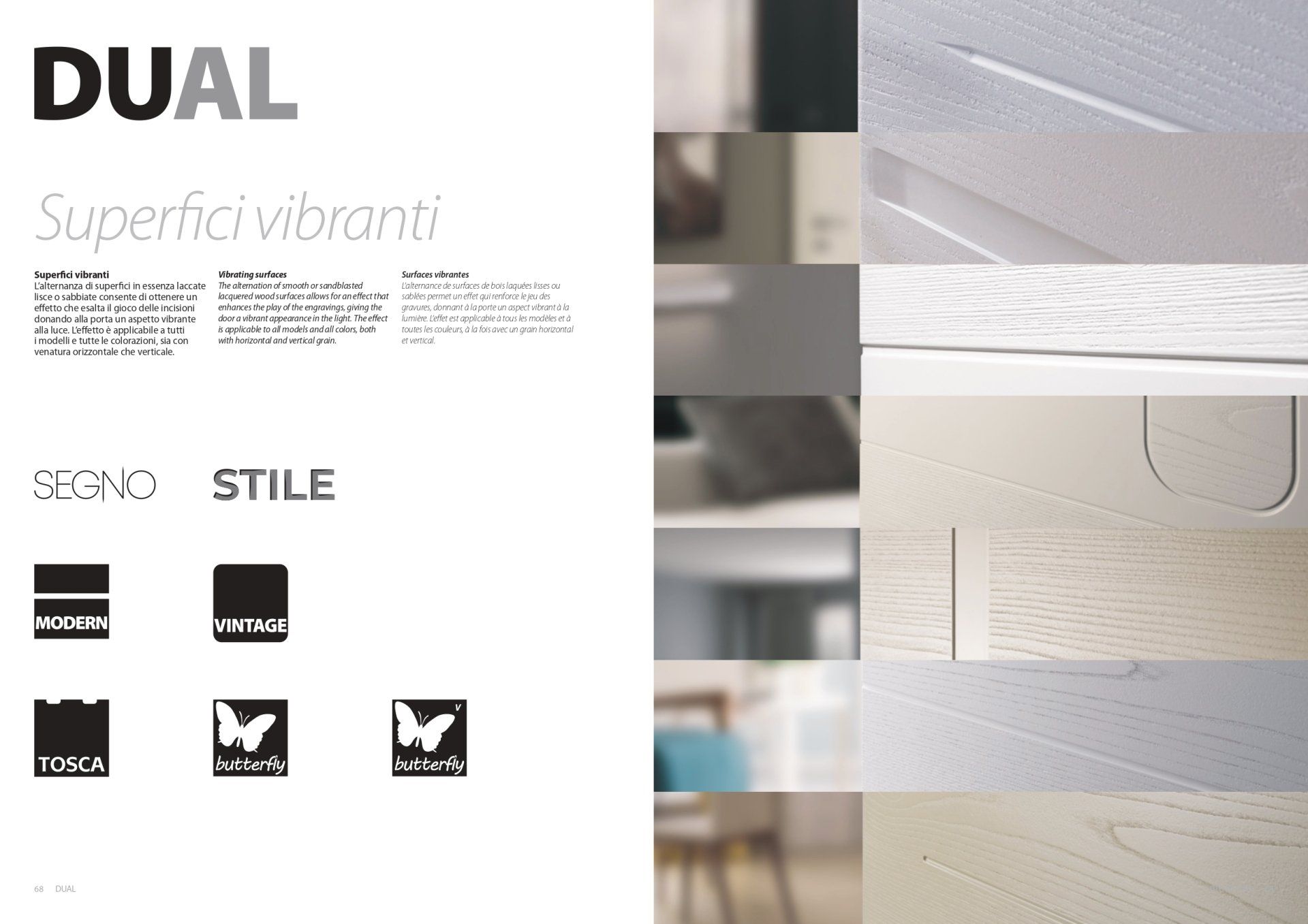 dettagli porte da interno a battente Fea Trade Pistoia