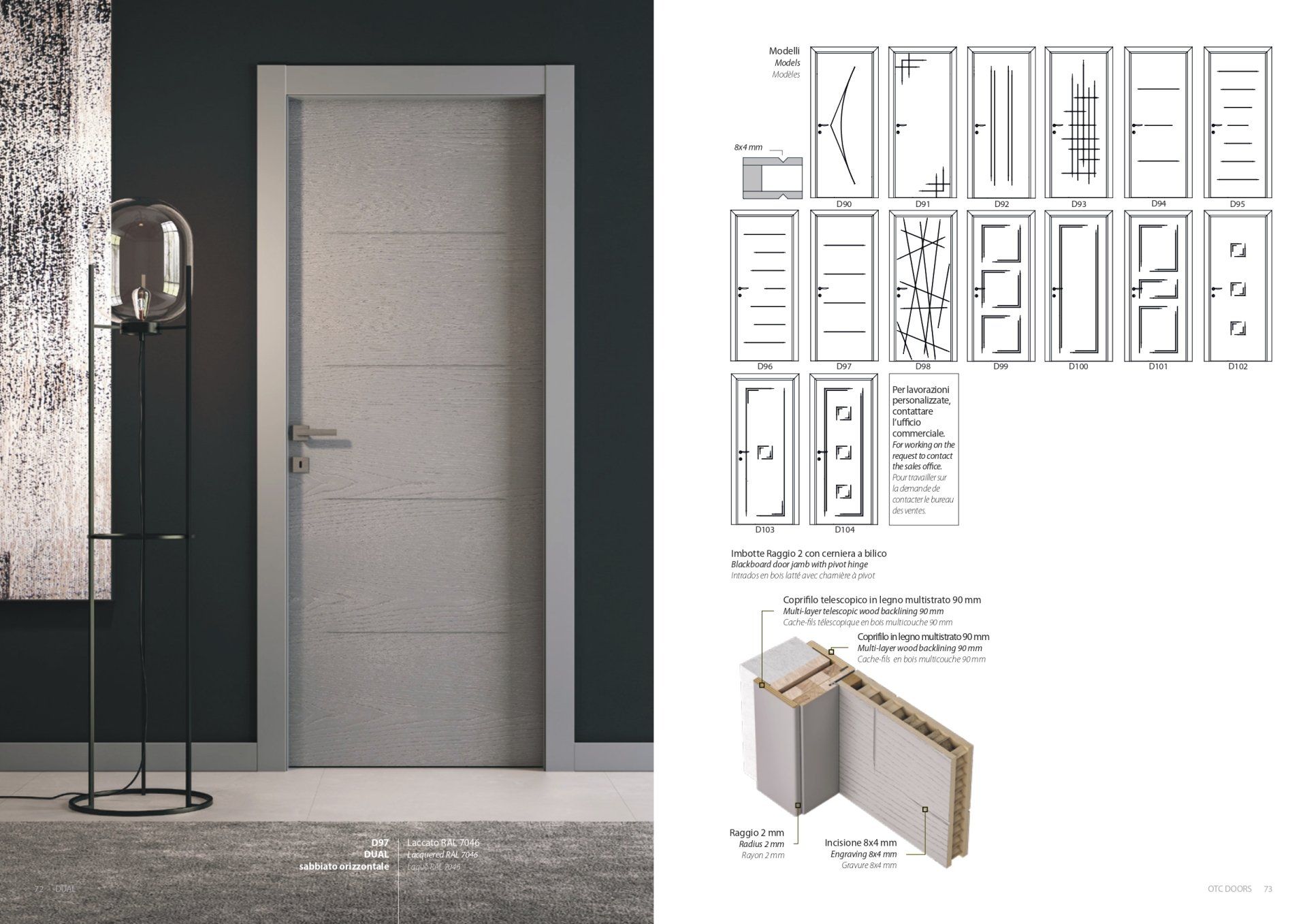 porte porte da interno a battente Fea Trade Pistoia