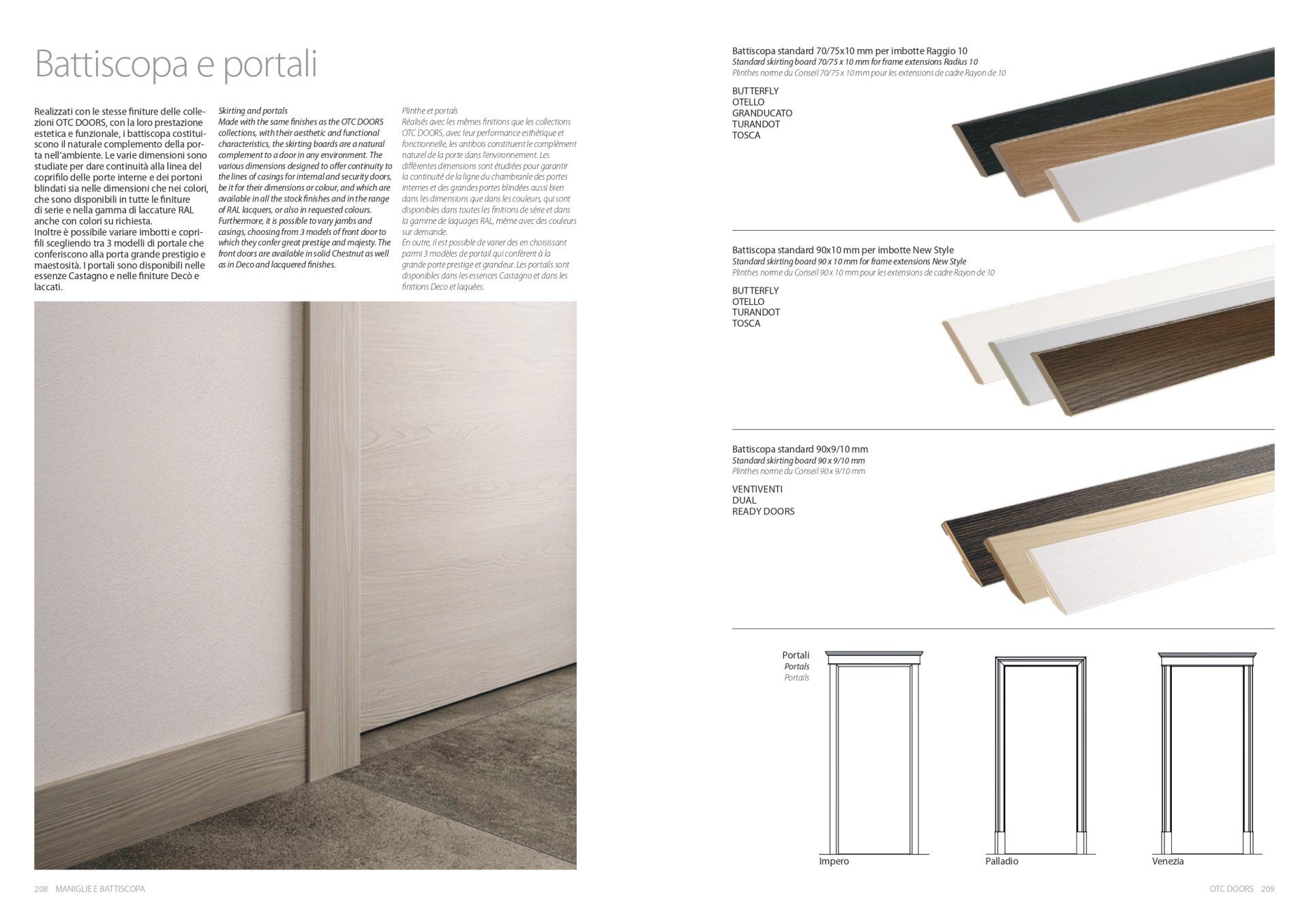 profili porte da interno Fea Trade Pistoia