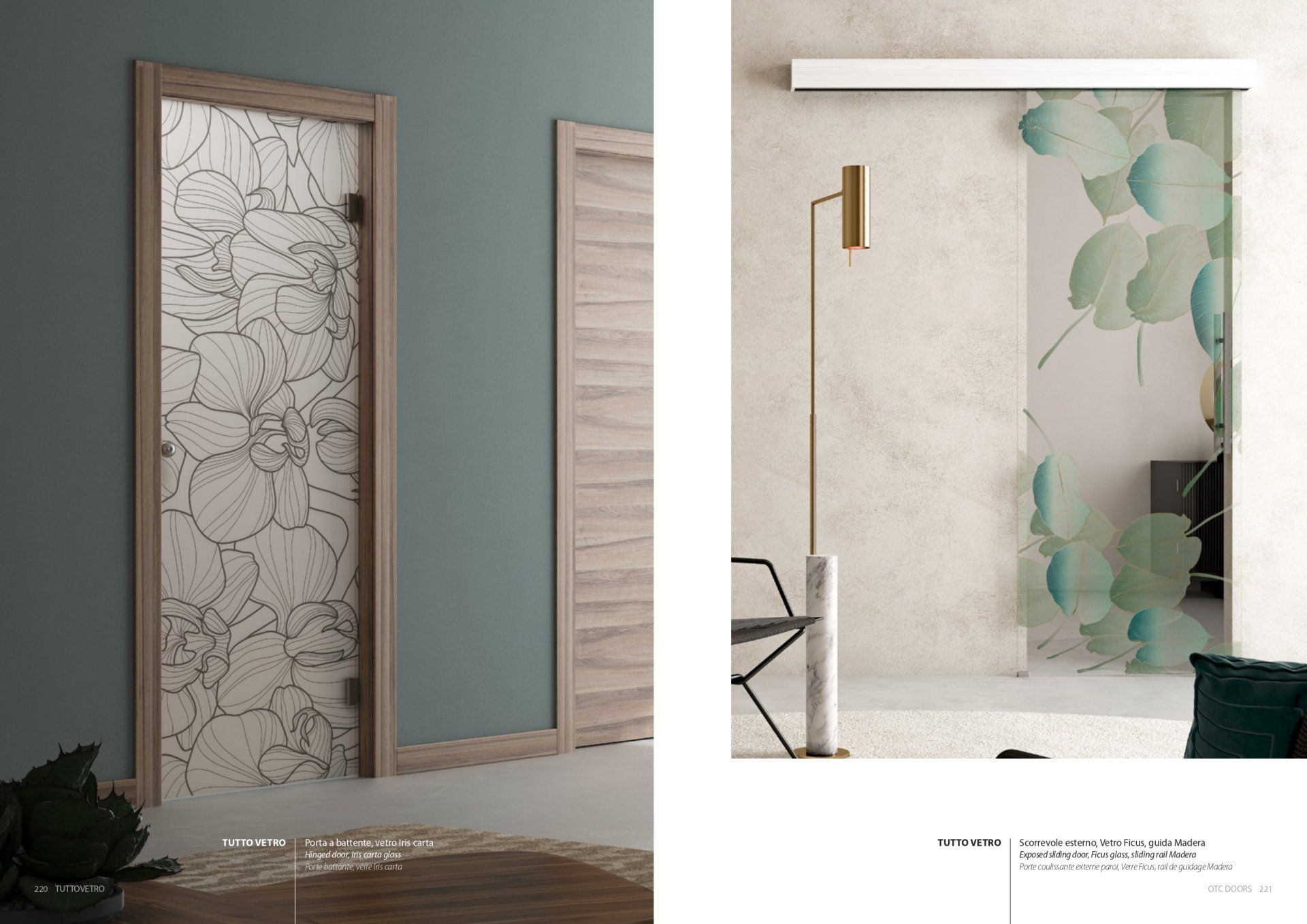 porte da interno decorate Fea Trade Pistoia