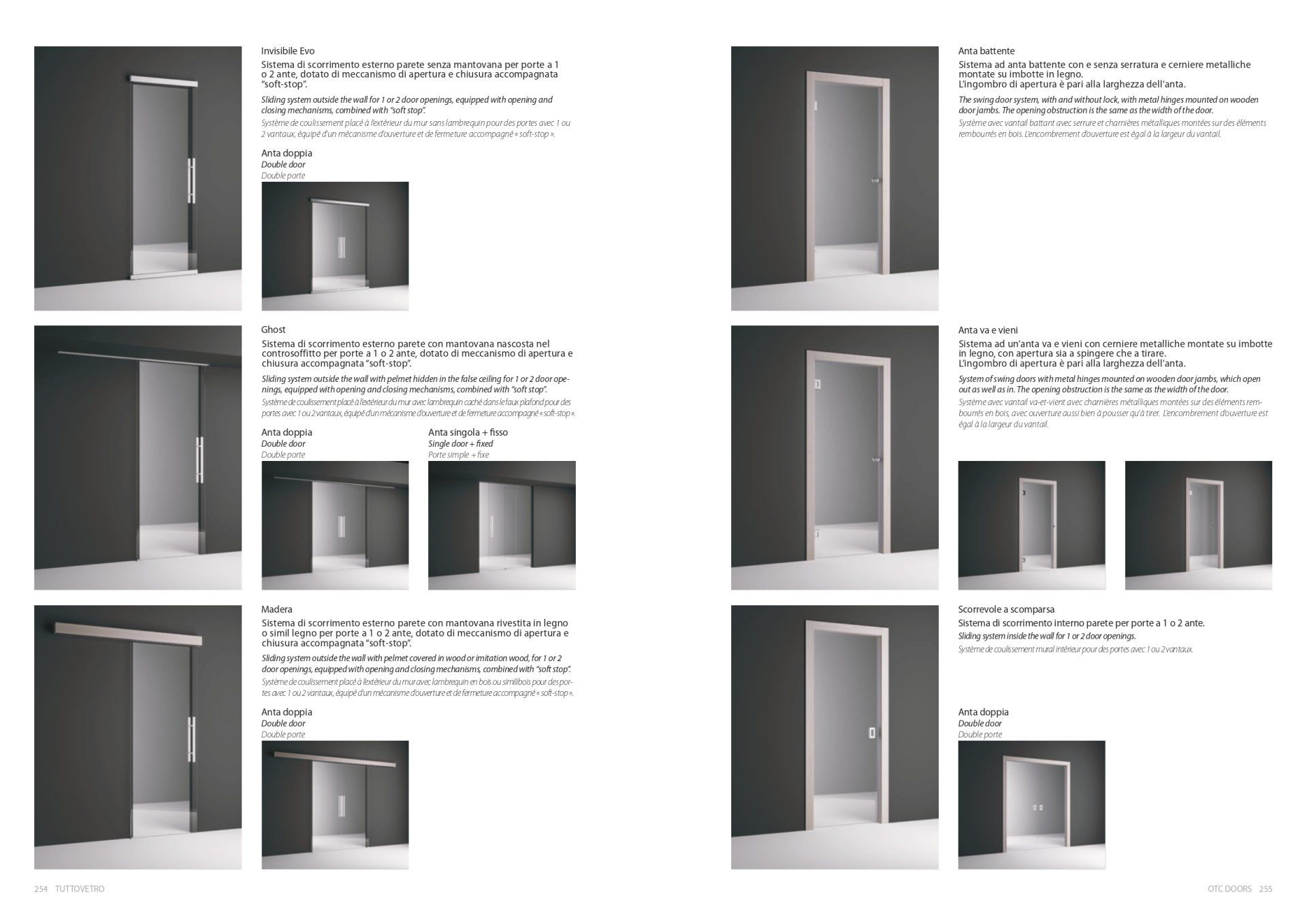 vasta gamma di porte da interno Fea Trade Pistoia