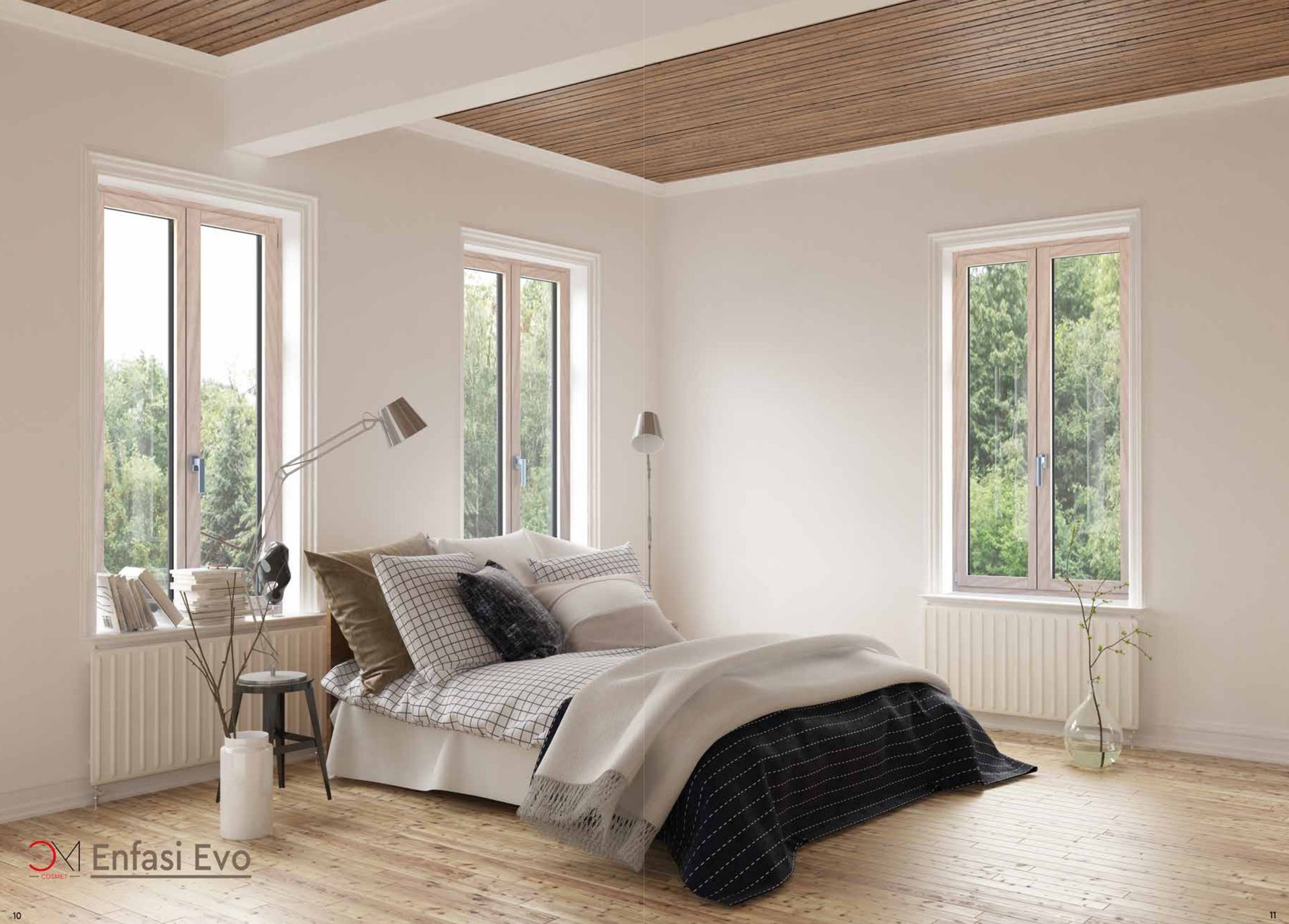 infissi in legno bianchi Fea Trade Pistoia