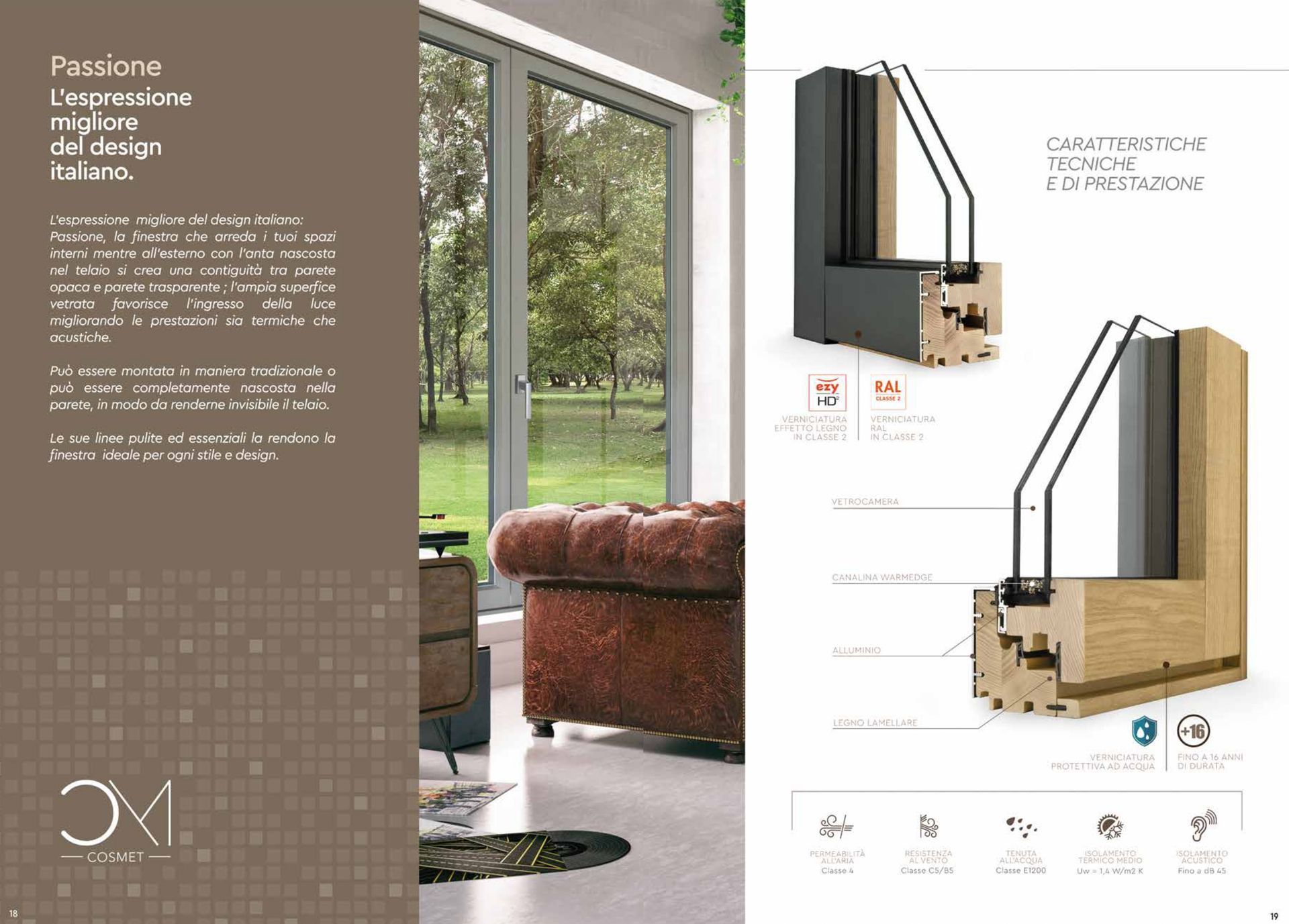 porte finestra in legno Fea Trade Pistoia