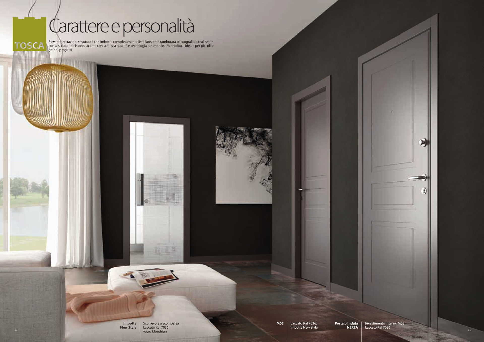 Porte interne laccate preventivi Fea Trade Pistoia