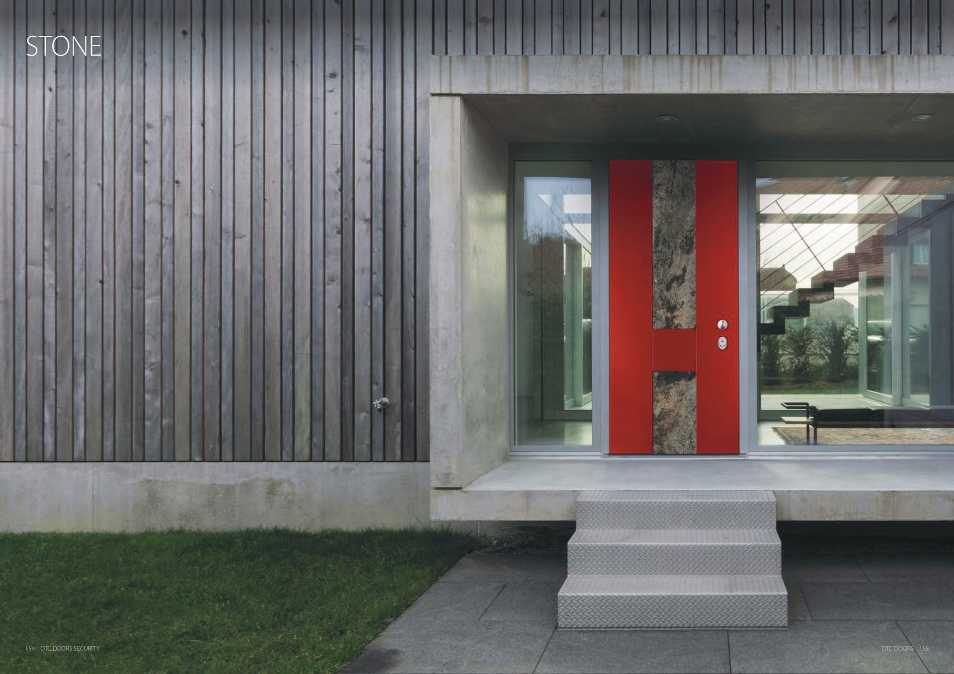 porta blindata rossa Fea Trade Pistoia