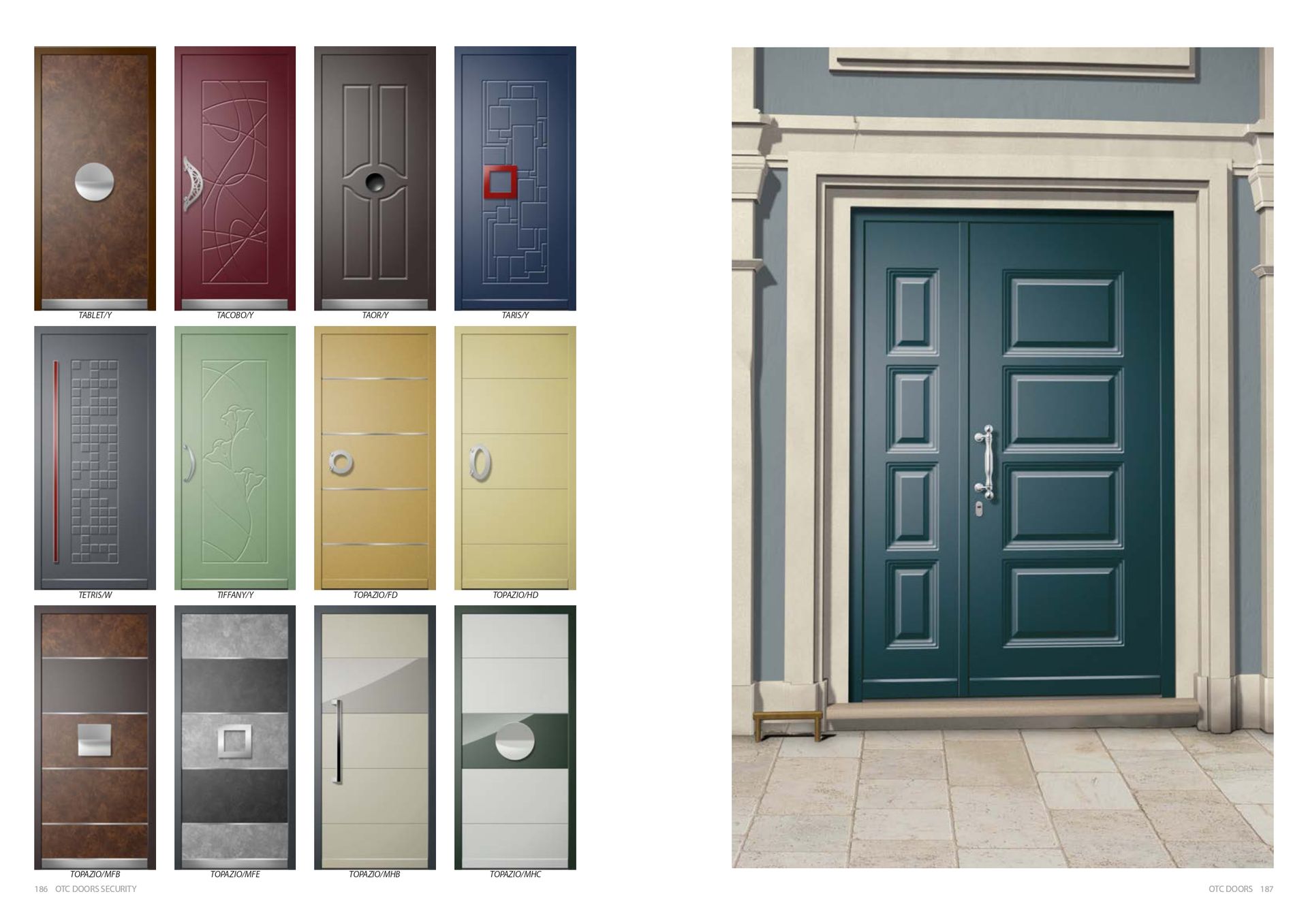 colorazioni porte blindate Fea Trade Pistoia