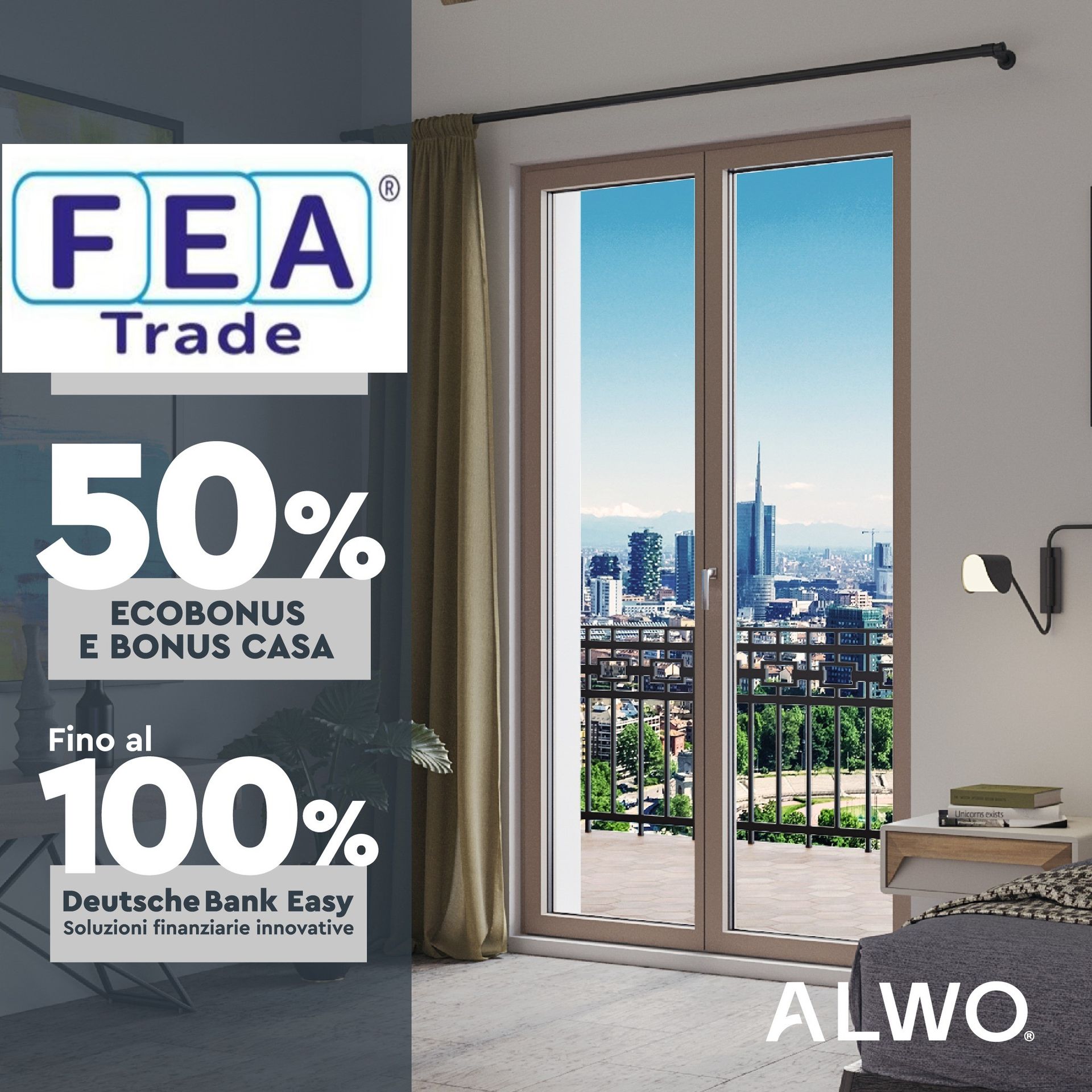 promozioni infissi alluminio Fea Trade Pistoia