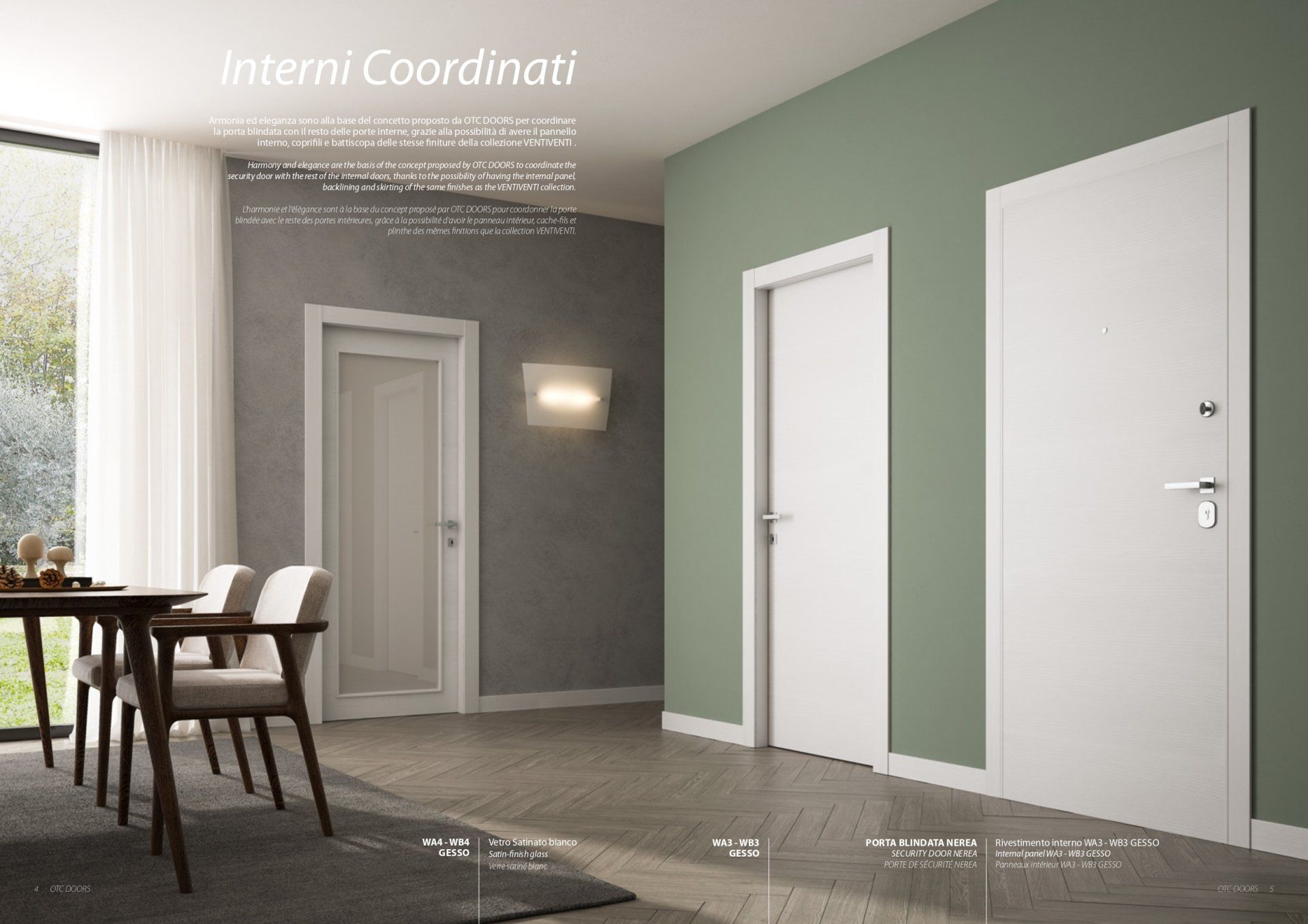 porte da interno a battente bianche Fea Trade Pistoia