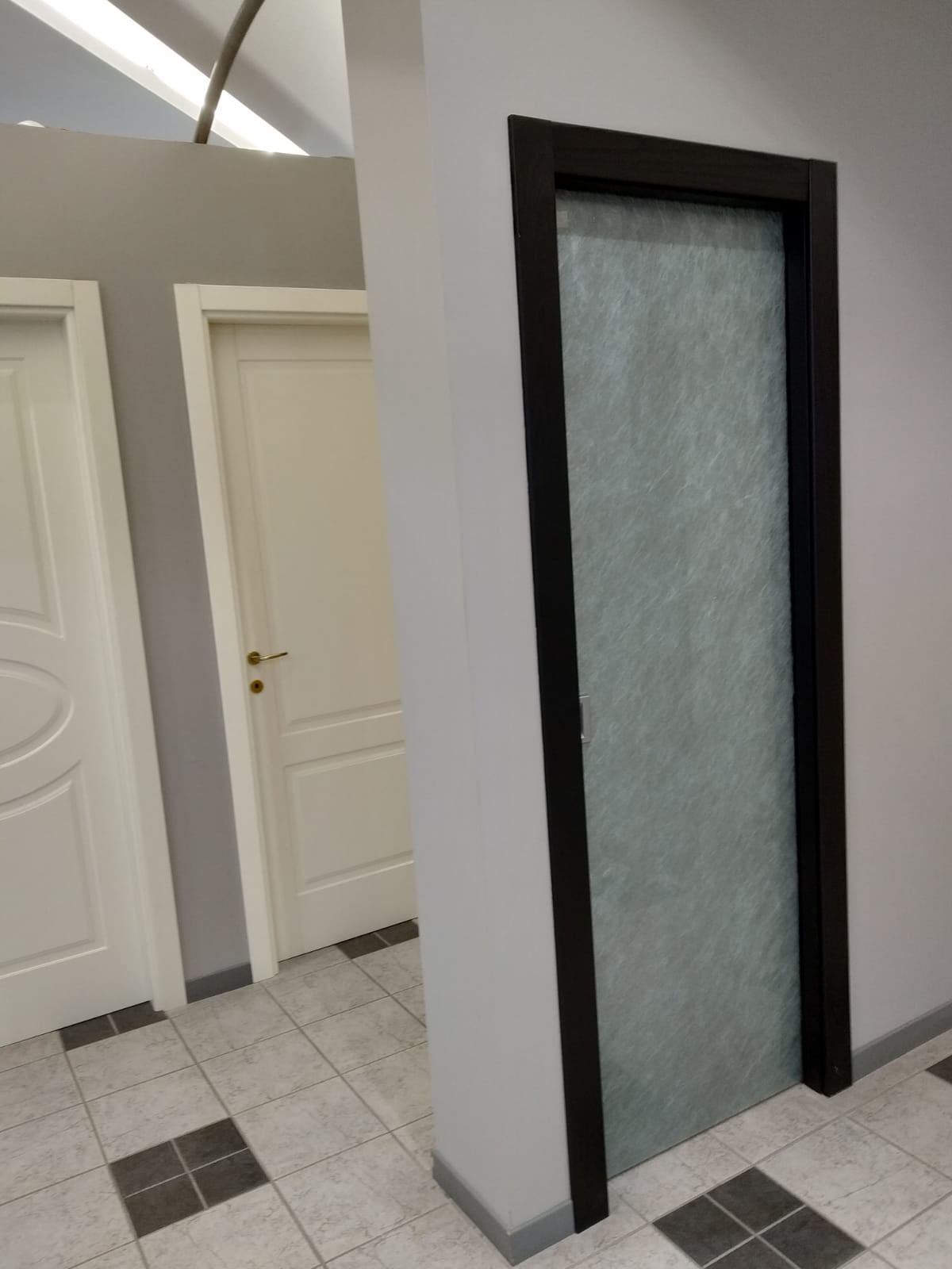 porta in vetro da interno a battente Fea Trade Pistoia