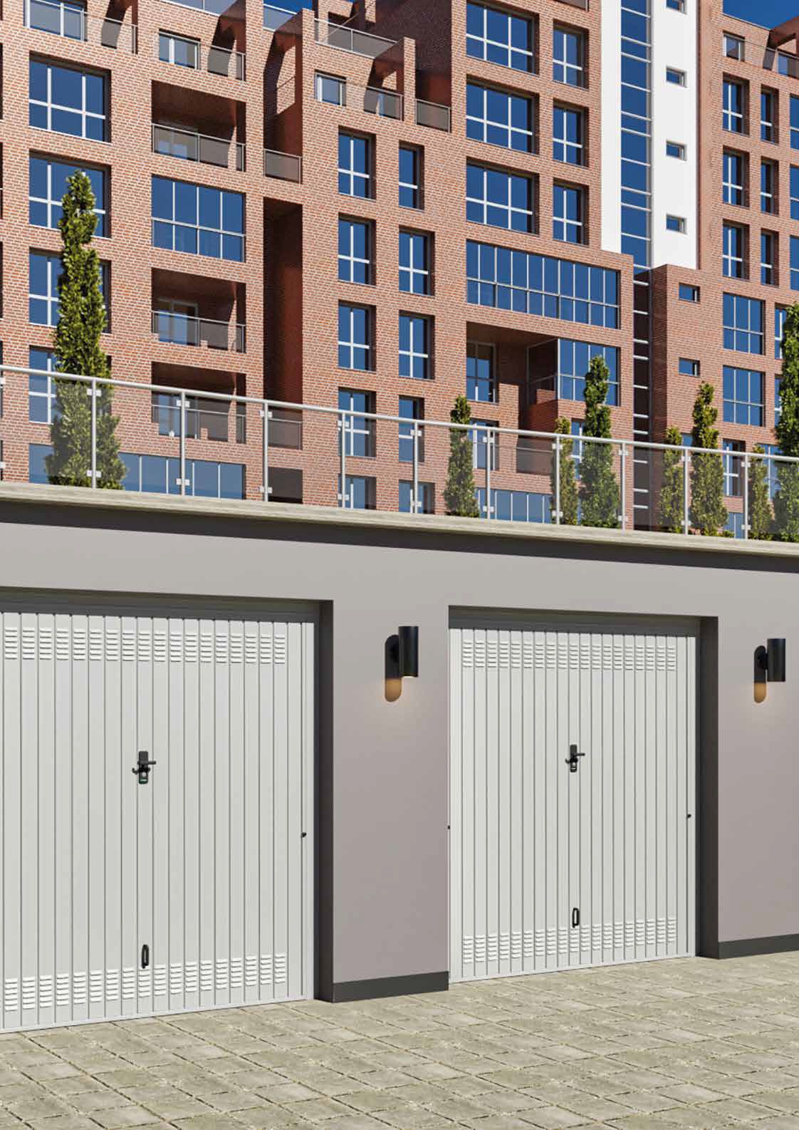 installazioni porte da garage in acciaio Fea Trade Pistoia