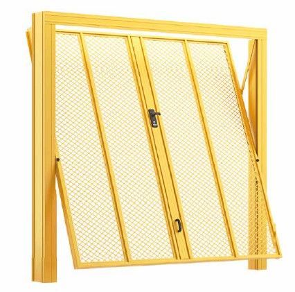 porte da garage in acciaio gialle Fea Trade Pistoia