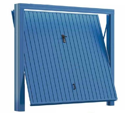 porte da garage in acciaio blu Fea Trade Pistoia