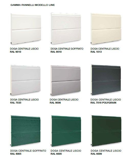 finiture porte da garage basculanti sandwich Fea Trade Pistoia