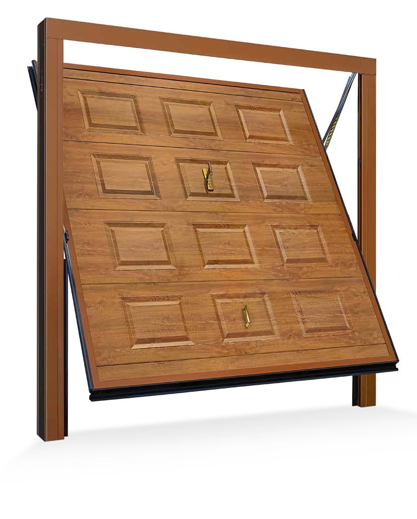 porte da garage basculanti sandwich in legno Fea Trade Pistoia