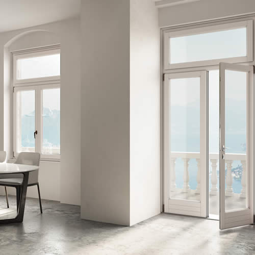 Porta e finestra bianche Fea Trade Pistoia