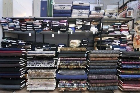 Vendita di stoffe