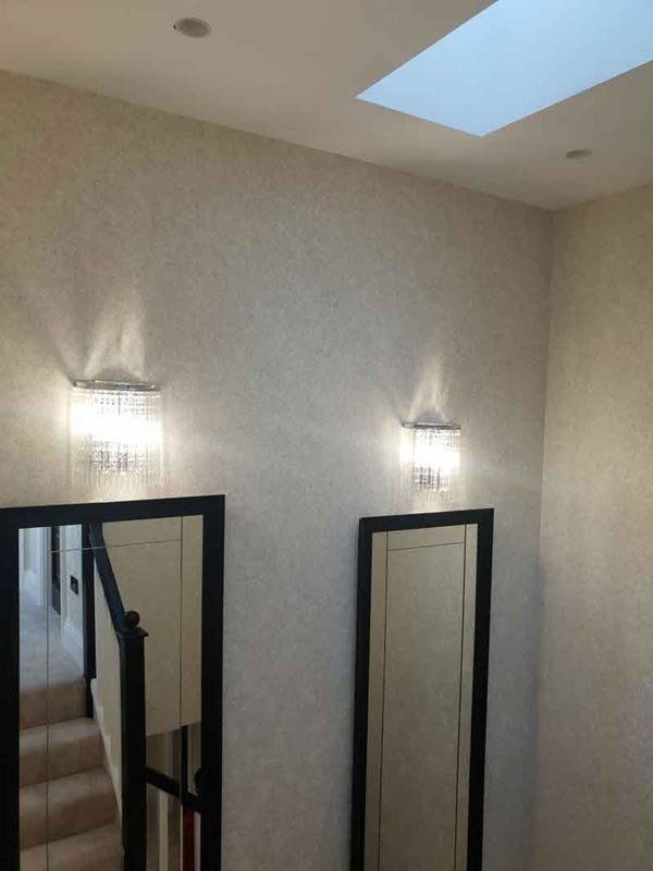 wall lamps and mirrors installed in LE2 Leicestershire