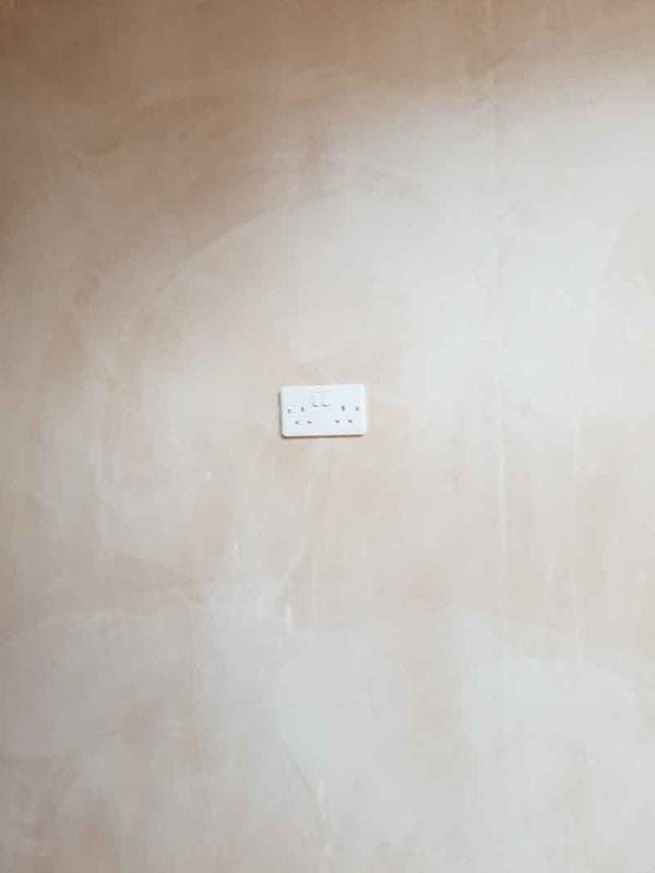 Wall socket and switch