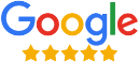 Google 5 star badge