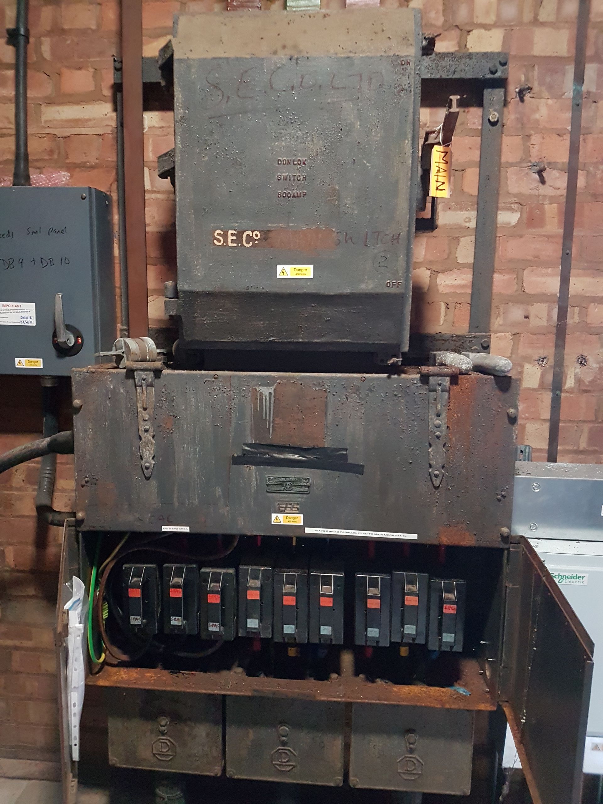 consumer unit upgrade