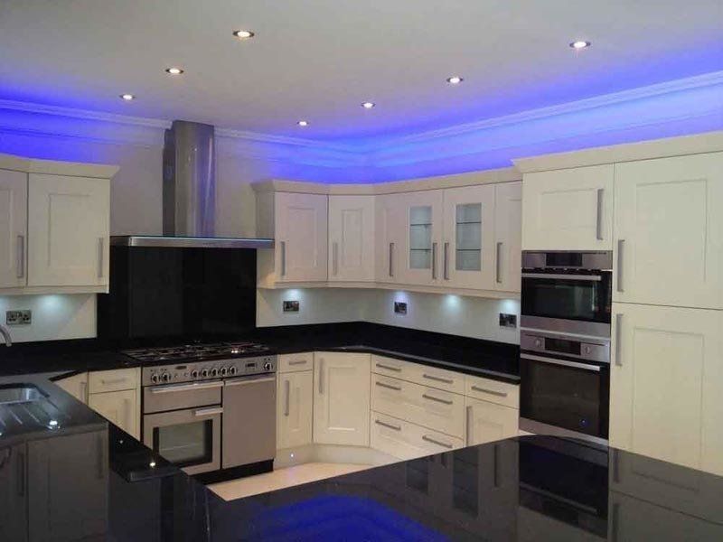 Kitchen lighting in Leicester