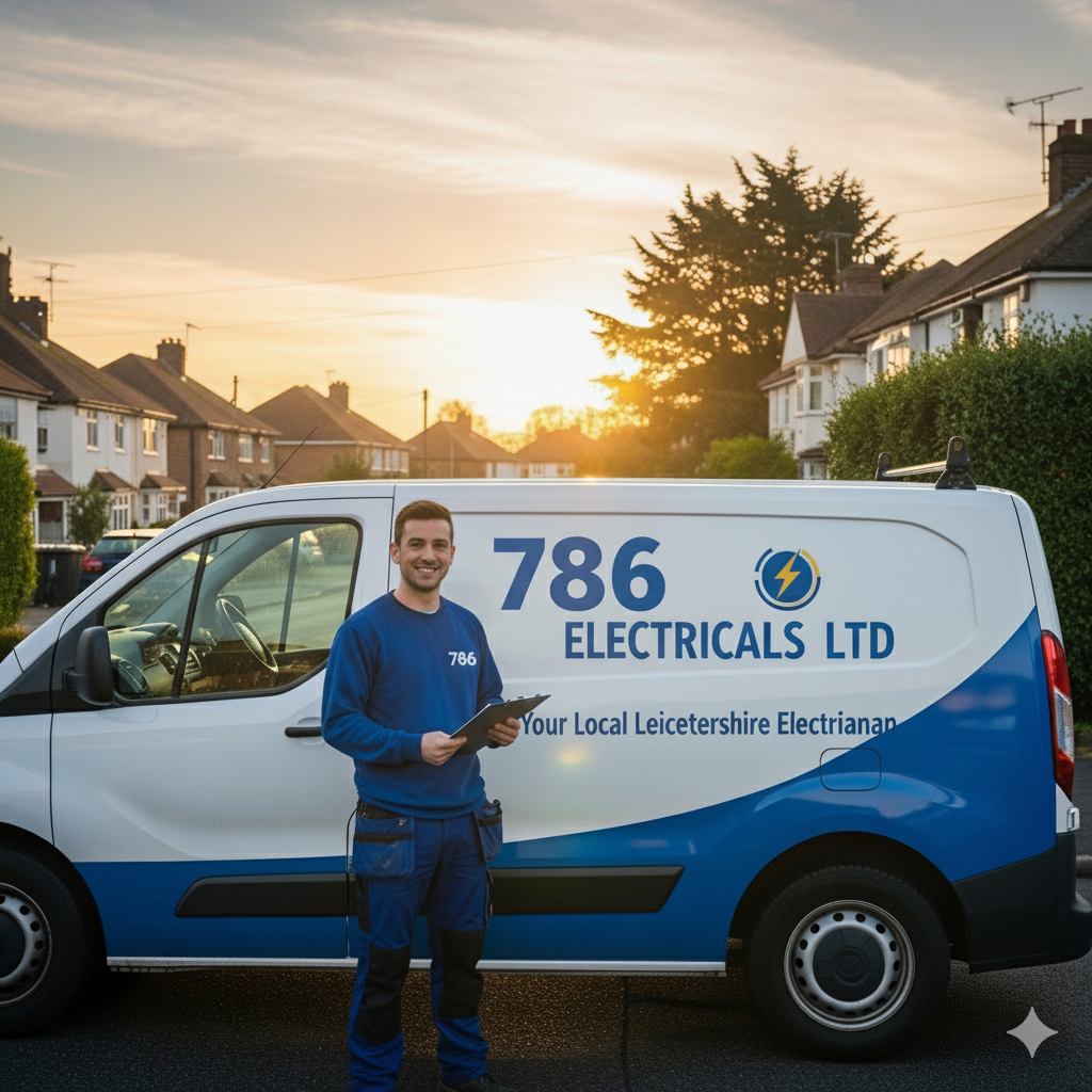 786 Electricals Ltd Electrician in Leicester and Leicestershire