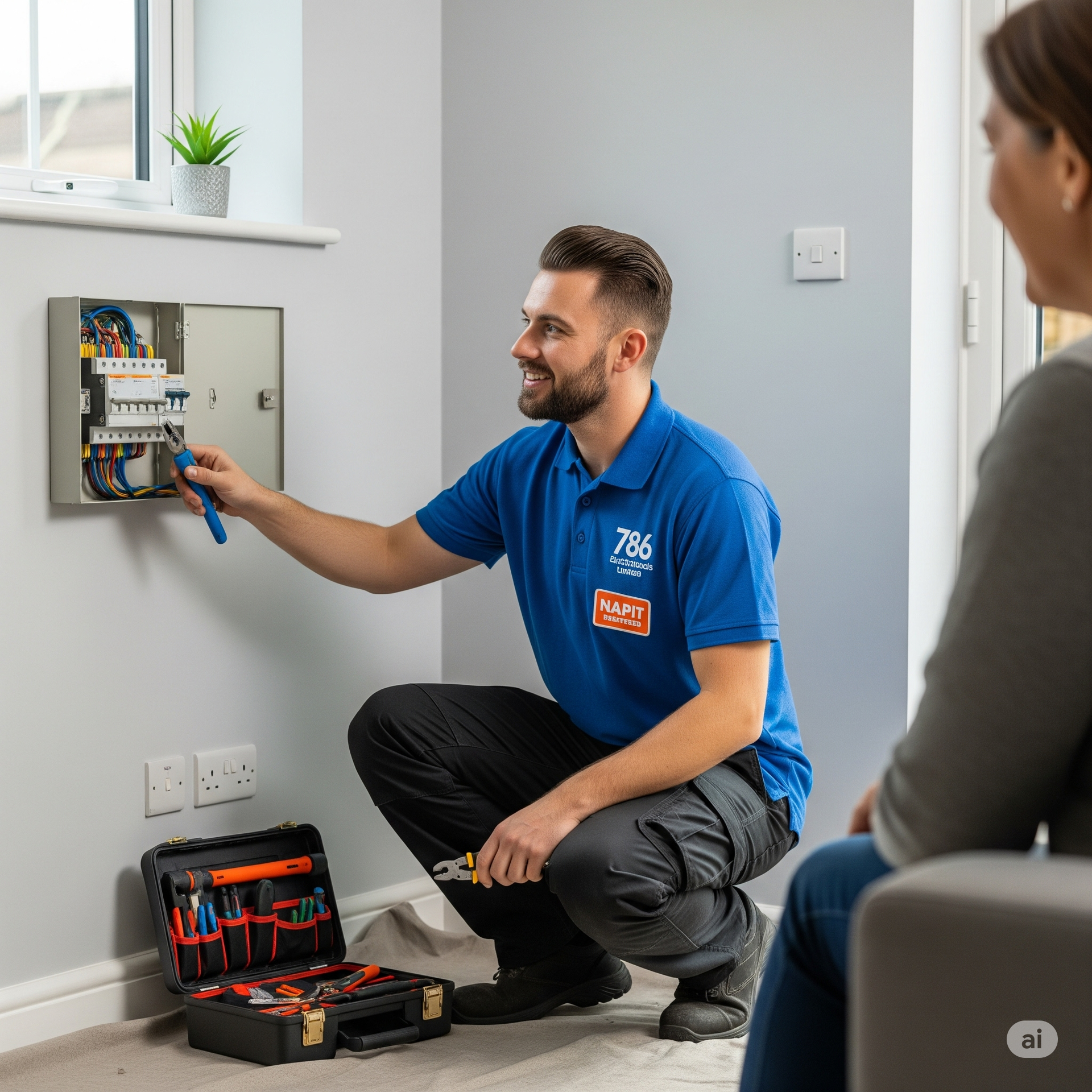 Trusted 786 Electricals Limited electrician, NAPIT registered 