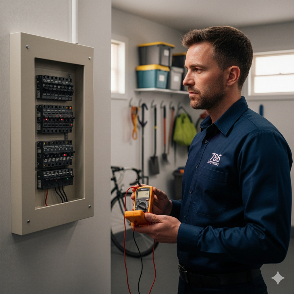 professional electricians from 786 Electricals
