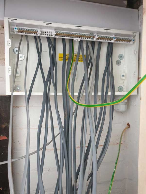 Hager Metal Consumer Unit Installed in LE2 Oadby