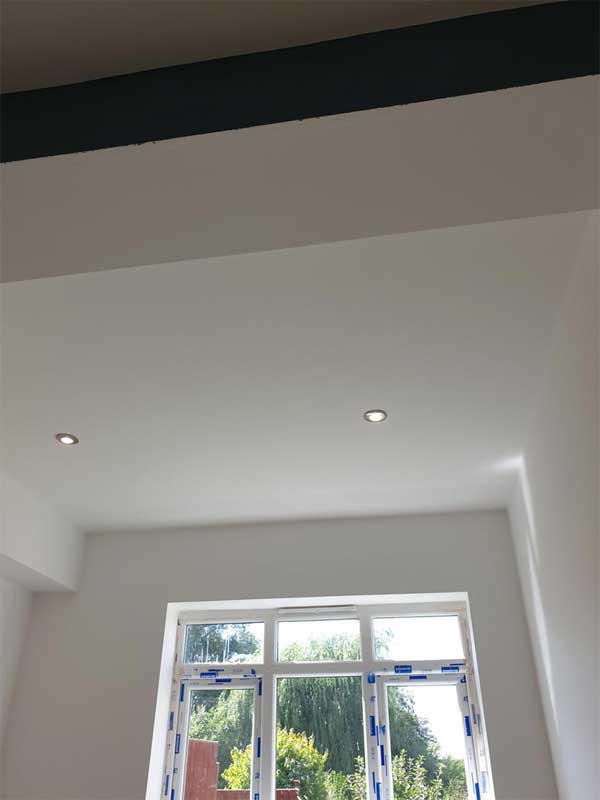 Led Bathroom Lights installed by electrical contractor